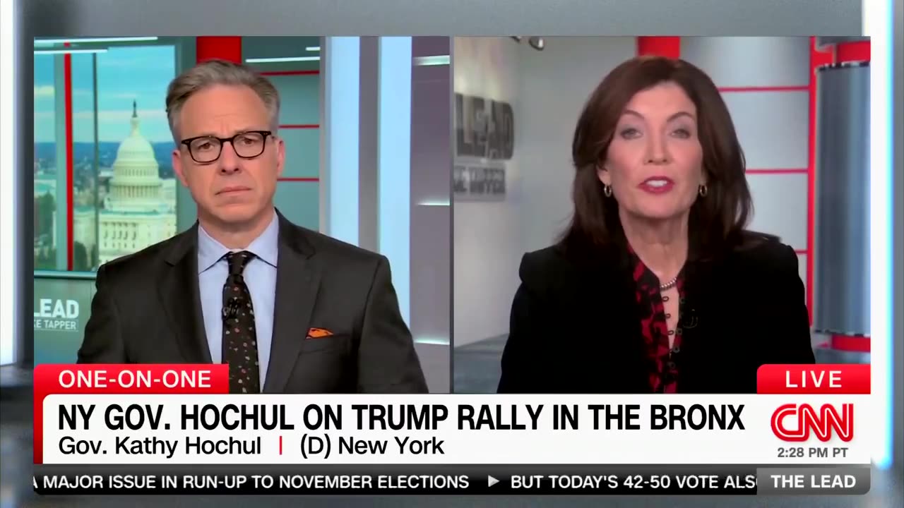 USA: N.Y. Gov. Hochul Calls Trump Supporters 'Clowns'!