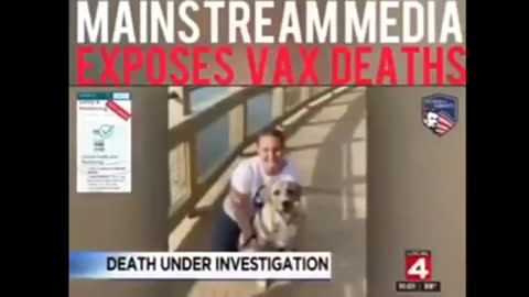 Vax Deaths finally coming out on main TV