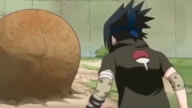 sasuke vs gaara chunin exams. English dubbed