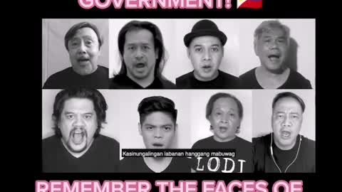 This is a revolutionary song against PH Government!