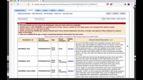 How I used the CDC-wonder website