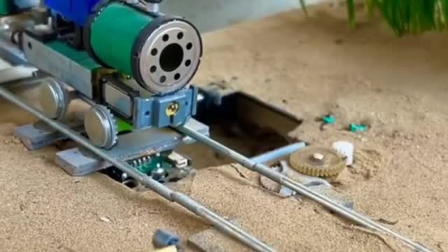 Diy Tractor machine science project