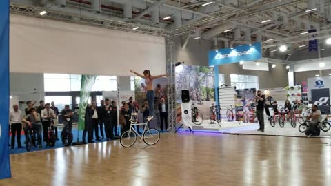 Viola Brand Artistic Cycling 2019 Turkey Unibike Bike And Equipment Exhibition-18