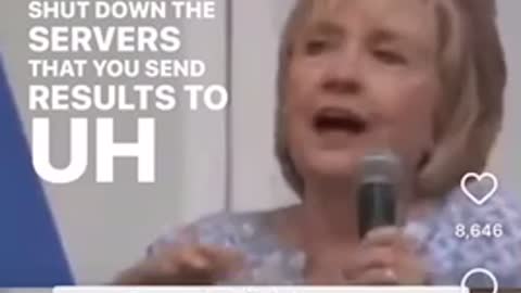 Hillary Clinton- Potential voter fraud 2018