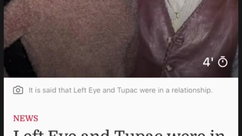 Akil the MC = 2Pac with his wife Lisa Lopes (left eye). Are they both Alive?
