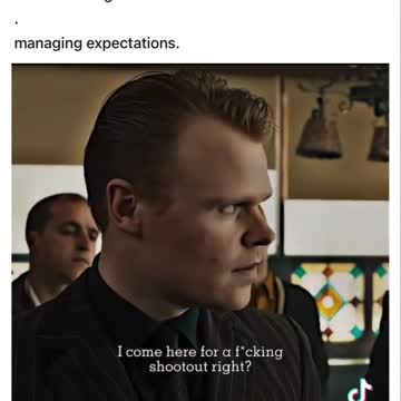 Manage expectations-