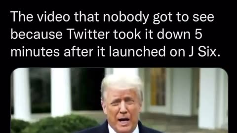 This is what President Trump said, so keep censoring it Youtube