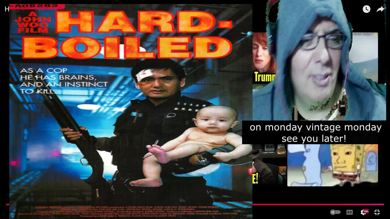 Vintage Monday Hard Boiled (1992) Original Trailer-REACTION/REACCION