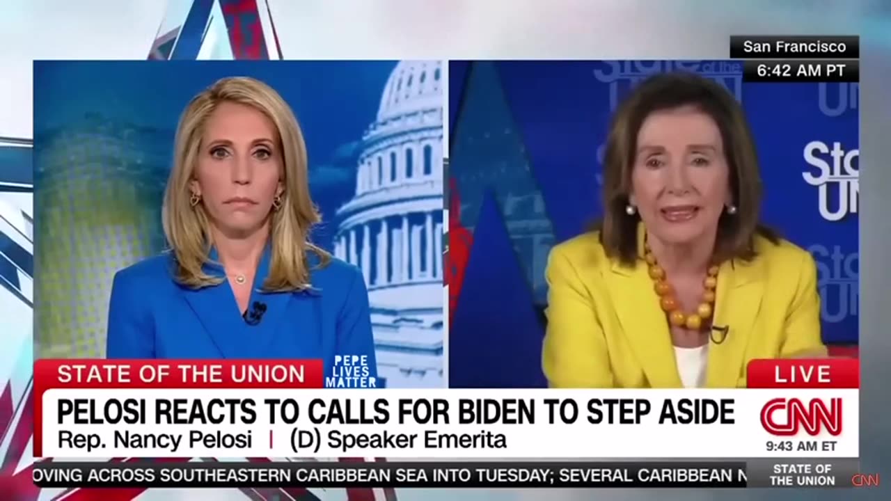 Pelosi - "Biden Saved The County From Covid"