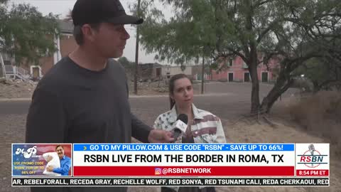 LIVE from Roma, TX on the US-Mexico Border Sunset on the Rio Grande River