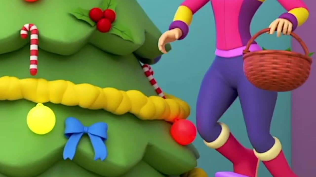 Deck The Halls #shorts #christmas #christmasmusic #christmascarols #xmas #kidstv #babysongs