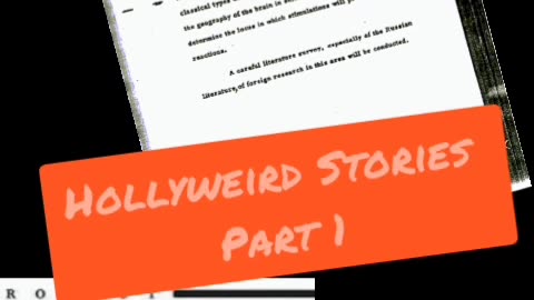 Hollyweird stories #1