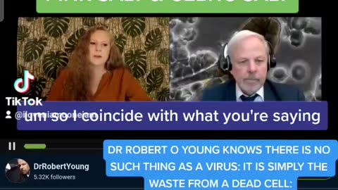 DR ROBERT O YOUNG: HAS RECIEPTS: GERM THEORY IS SAME FREQUENCY AS: GLOBE: PHARMAKIA: THEORY