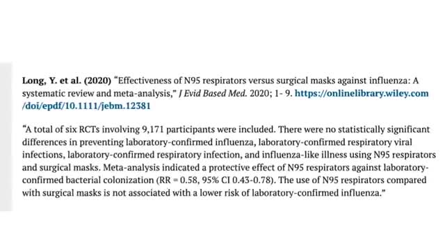 Scientific Mask Studies This Decade