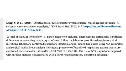 Scientific Mask Studies This Decade