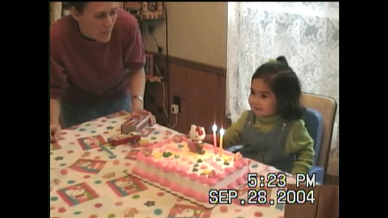 Blowing Out The Birthday Candles! Oops!