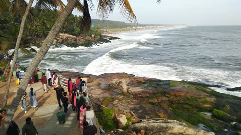 Stress free Nature- Sea waves