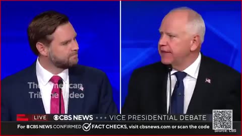 Watch: Walz Debate Lie Resurfaces, Gets Hammered By New Fact-Check
