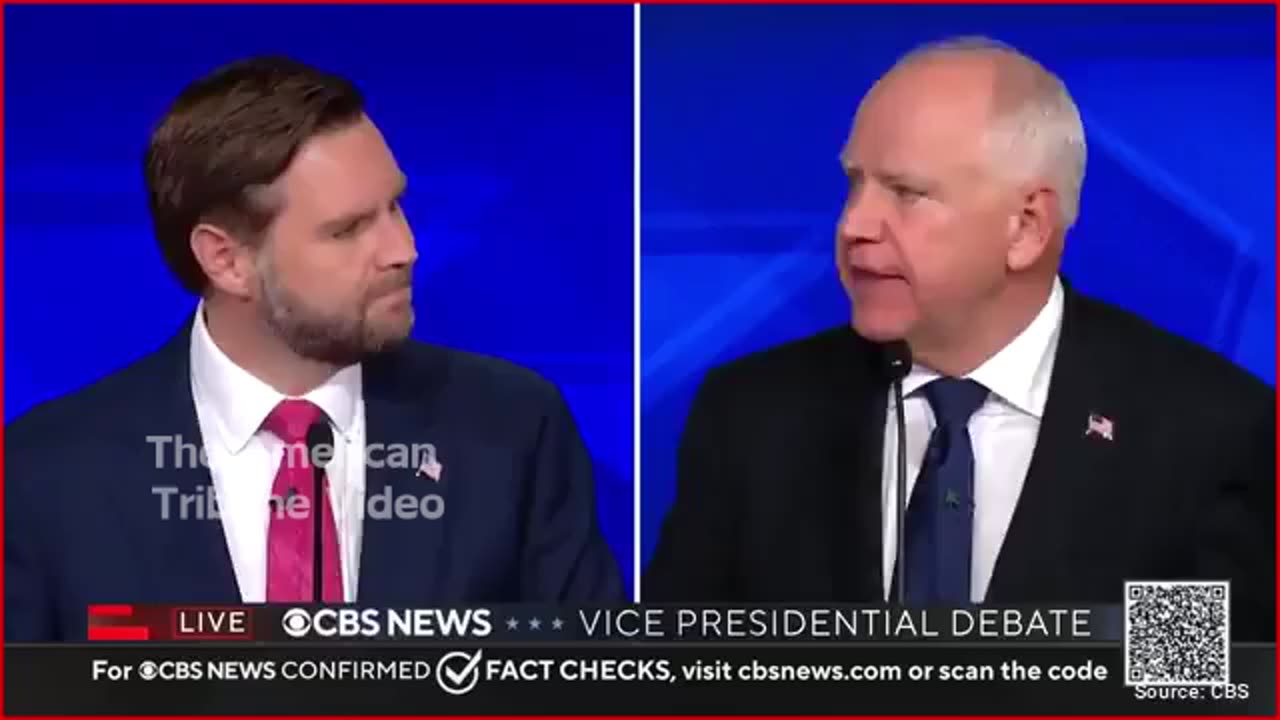 Watch: Walz Debate Lie Resurfaces, Gets Hammered By New Fact-Check