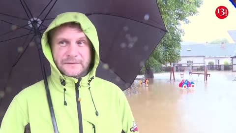 The flood in Europe