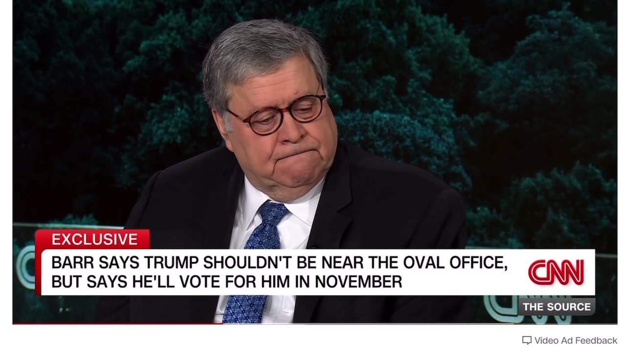 USA: Bill Barr says he will vote for Trump over Joe Biden in 2024 election!