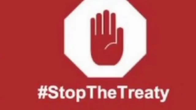 W.H.O. TREATY IS THE END OF DEMOCRACY!