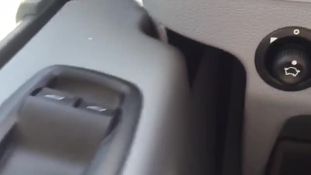 Beware! Dangerous Ford Transit Door Compartment/Pocket.