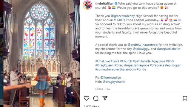 Drag Queen at NY Catholic high school