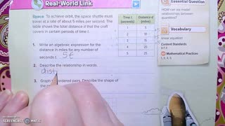 Gr 8 - Ch 4 - Lesson 1 - Represent Relationships
