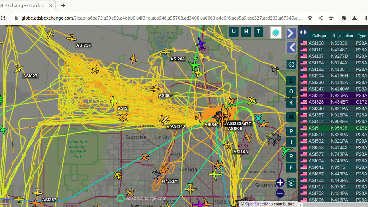 Bird NaziPac transpac N9277D still gang bangin Morristown 1pm Feb 9th 2024