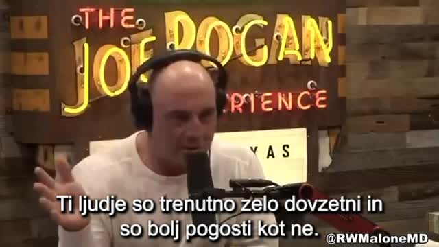 Dr. Robert Malone, MD - The Joe Rogan Experience (SLO auto-podnapisi)