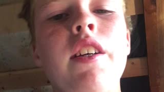 Noah the hamer first video