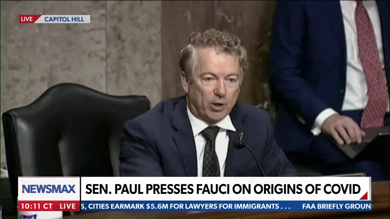 Sen. Rand Paul SLAMS Fauci