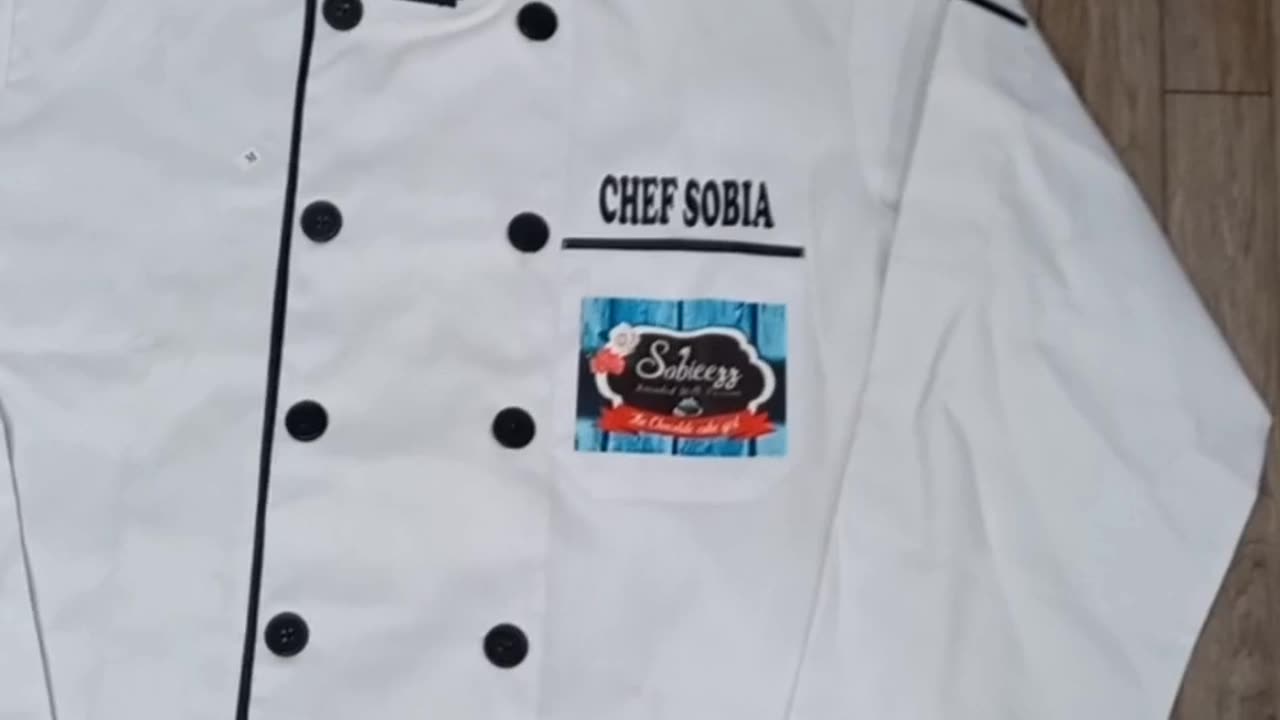 Customized Print on Restaurant Chef Uniform