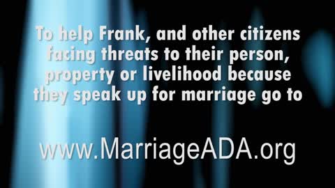 Marriage Anti-Defamation Alliance: Frank Turek