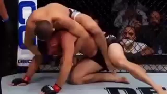 Khamzat Chimaev's BRUTAL UFC SMESH DEBUT