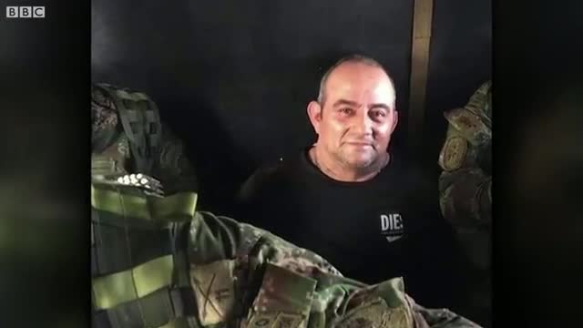 Colombia's most wanted drug lord captured - BBC News