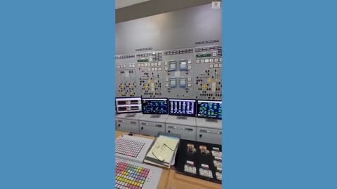 videos show inside ukrainan nuclear plant during attack