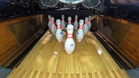 Bowling a Fuul Up-Close (r) on an Old-school