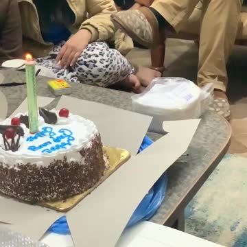 Celebrating birthday in Nepal