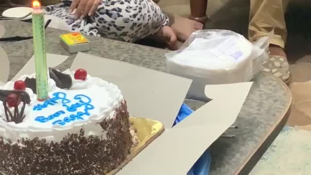 Celebrating birthday in Nepal