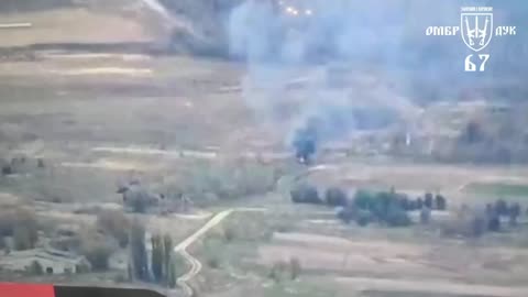 Drone Strike on Russian APC