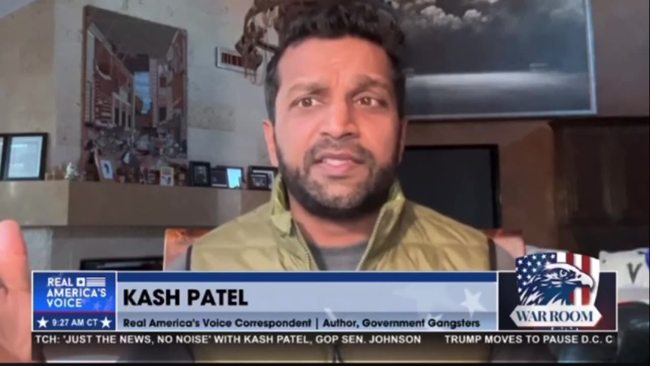 Kash Patel- why didn’t any congressman bring this up to Wray while he was under oath!
