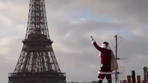 Santa in Paris