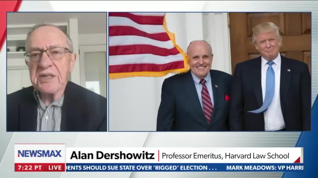 Alan Dershowitz responds to Giuliani suspension