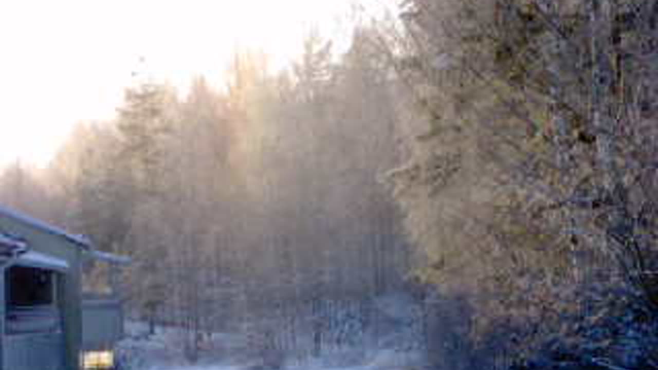 Kall dag i Falun 15 Dec. 2010