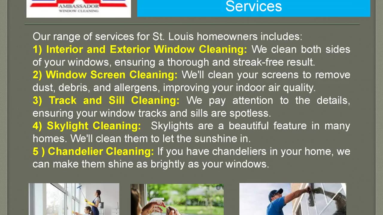 Revitalize Your Home with Residential Window Cleaning in St. Louis