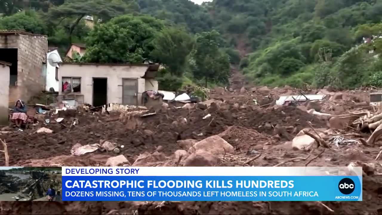 Floods kill more than 400 in South Africa I GMA