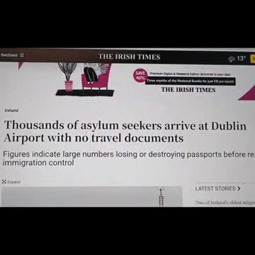 Irishman on immigration level in Ireland 🇮🇪👌