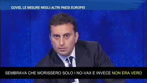 Panico in studio! 😨 "Morivano persone vaccinate e fragili"